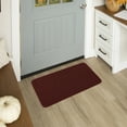 thumbnail image 2 of Mainstays Titan Solid Indoor Accent Rug, Red, 17.4" x 30", 2 of 5