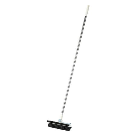 

Yrtoes Upgraded Long Handle Floor Brush Bathroom Multi-functional Tile Cleaning Brush Household Hard Bristle Wiper Brush