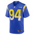 thumbnail image 2 of Men's Nike Desjuan Johnson Royal Los Angeles Rams Home Game Jersey, 2 of 6