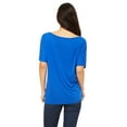 thumbnail image 3 of Bella + Canvas Ladies' Slouchy V-Neck T-Shirt - 8815, 3 of 4