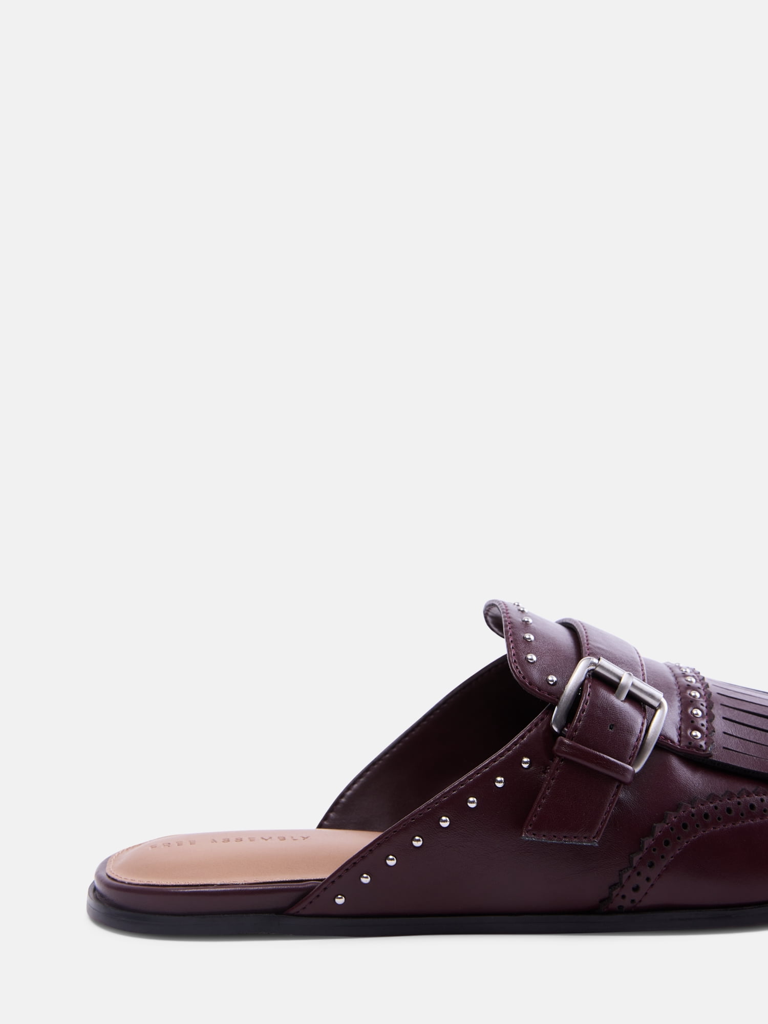 Free Assembly Women's Studded Loafer Mules