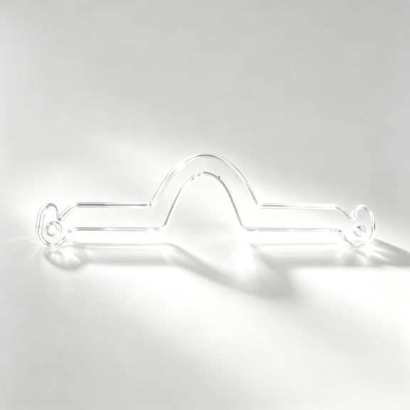 Home Car Interior Decor, Set Of 1 Rearview Mirror Hanger Blanks Clear Acrylic Car, Ornament Hooks for Hanging Crystals And Suncatchers, DIY Automotive Accessory, Home Room Decor