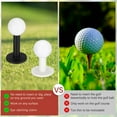 thumbnail image 6 of Uxcell 2.76" Rubber Golf Tees 6PCS Stable Indoor Outdoor Ball Holder White, 6 of 7