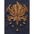 thumbnail image 2 of Heroes of the Storm Mens T-Shirt - Master Nazeebo Headress Image (Large, Blue), 2 of 2