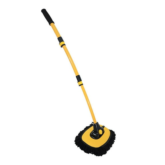 Effortless Car Cleaning: Telescoping Long Handle Car Wash Brush - Soft Bristle, Scratch-Free, Ideal for Car, Truck, SUV, and Pickup - Complete Washing Supplies