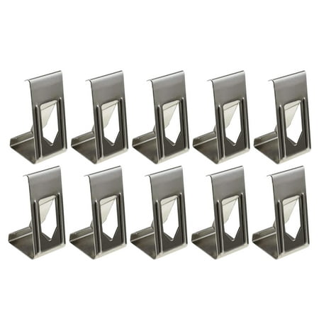 

Rosarivae 50pcs Photo Frame Metal Spring Turn Clips Hangers Hooks Accessories (Silver)