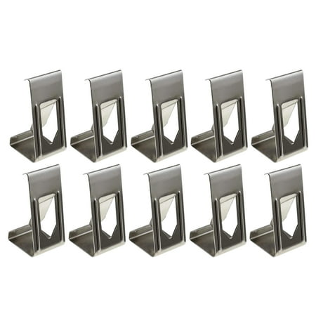 

Rosarivae 50pcs Photo Frame Metal Spring Turn Clips Hangers Hooks Accessories (Silver)