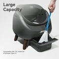 thumbnail image 3 of CATLINK Automatic Cat Litter Box Waste Bag,  for Open Top Self Clean Litter Box, Suitable for C08, Cat Litter Box Liners with Drawstring,  2 Rolls( 40 Count), 3 of 4