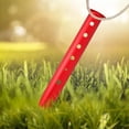 thumbnail image 2 of koolsoo Aluminium Alloy Tent Nails Stakes 31cm Canopy Rope Sand Peg U-Shaped Snow Awning red, 2 of 8