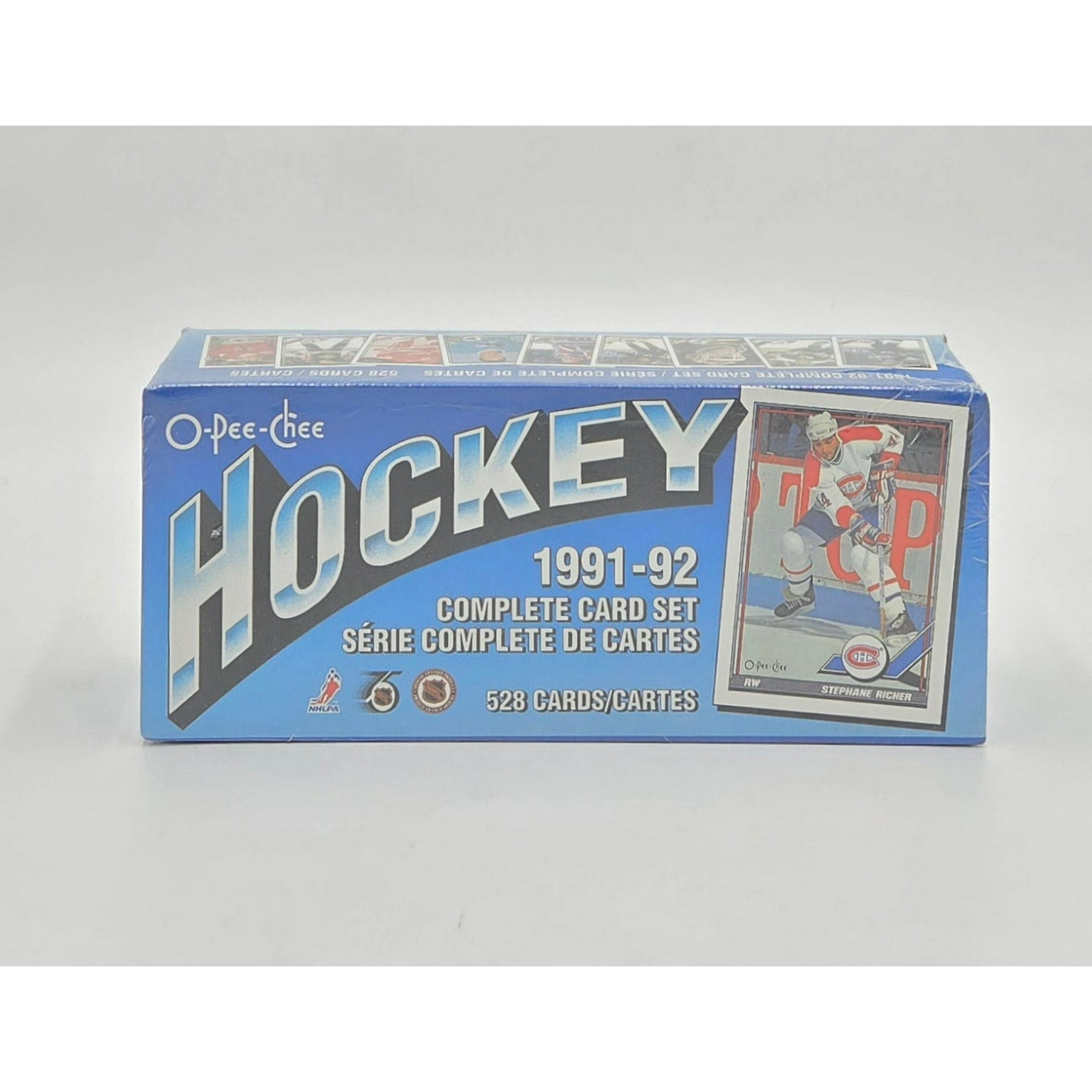 1991/92 O-Pee-Chee Hockey Card Complete Set (528 Cards) Sealed
