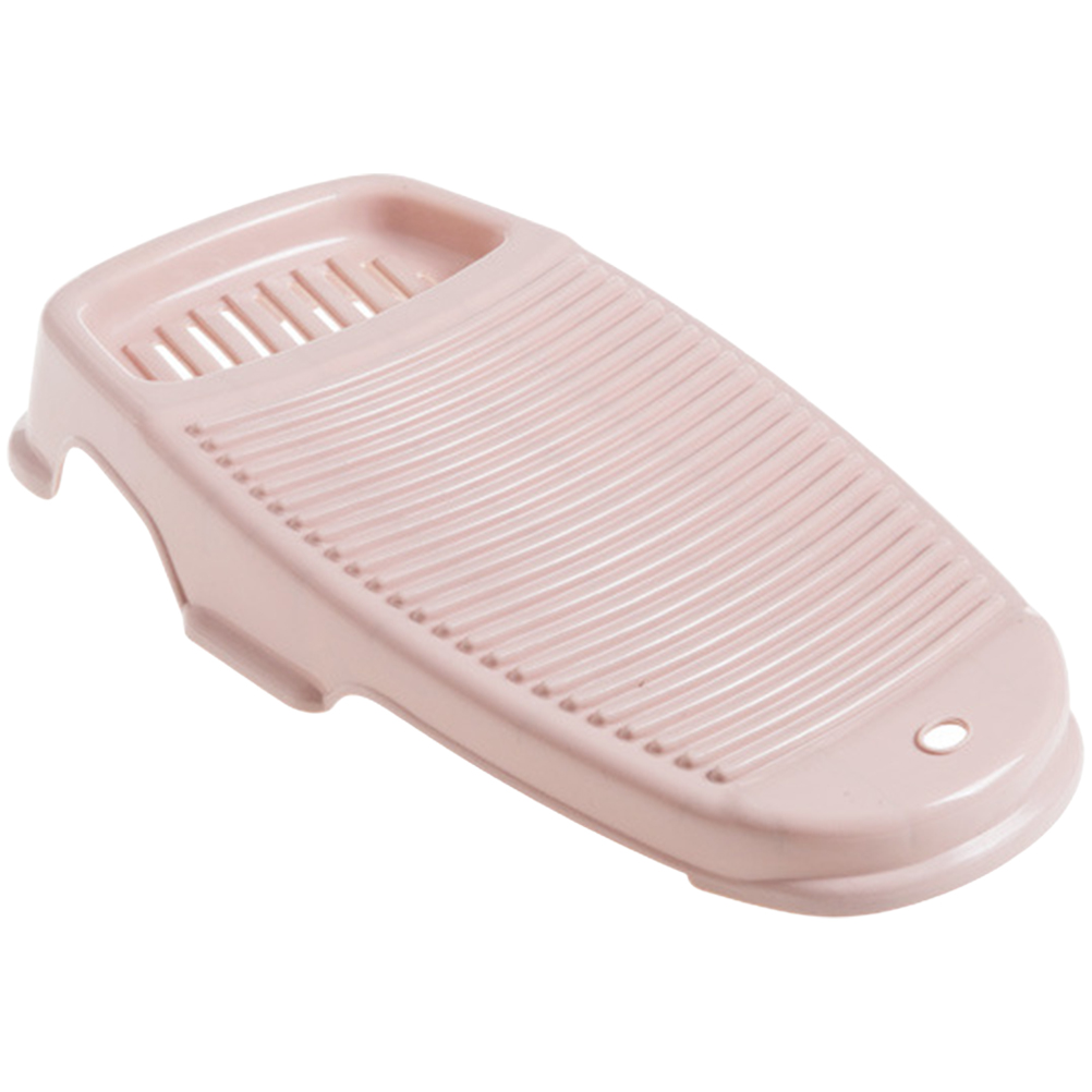 Bestonzon Household Washboard Laundry Washboard Plastic Wash Board