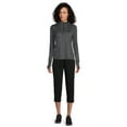 Athletic Works Women's Quarter Zip Active Jacket