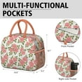 thumbnail image 6 of Womens Pioneer Flower Floral Print Pattern Lunch Box for Work,Insulated Lunch Bag for Women,Loncheras Para Mujer,Leakproof Adult Lunch Bag for Work,Beach,Travel,Picnic,Camping, 6 of 7