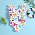 thumbnail image 2 of ZPYESWOW Tyr Girls Swimsuit One Piece One Swimsuit for Boys Baby Bathing Suit Girl Kids Swimsuits for Girls Swim Shirt Girls Suits Princess Swimsuits Swimming Shorts for Mommy and Me Matching, 2 of 6