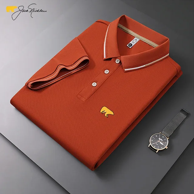 Polo Uni 2025 pour Hommes, Col Polo, Manches Courtes, Été 2025, Décontracté