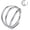3#, variant on Surgical Steel Double Triple Clicker Earring Daith Cartilage Tragus Piercing-2#-16G 8MM