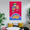 thumbnail image 6 of Team Umizoomi Wall Hanging Painting Wall Art Canvas Paintings Posters Home Decorations 12x18inch(30x45cm), 6 of 8