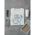 thumbnail image 3 of Chicken & Snowman Sketch Tee Men's -Image by Shutterstock, 3 of 4