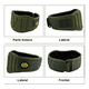 thumbnail image 5 of "Cinturón Levantamiento De Pesa Faja De Lumbar Cinto Crossfit Lab.G verde ", 5 of 5