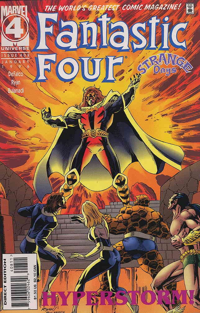 Cover of Fantastic Four #408