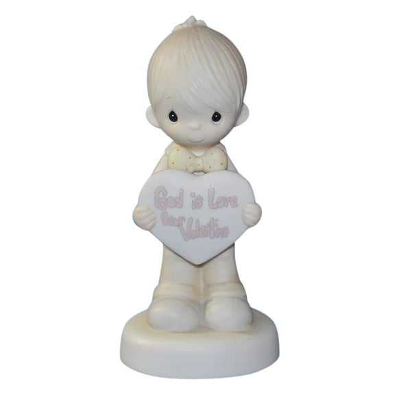 1989 God Is Love, Dear Valentine Figurine (Love) Precious Moments 523518
