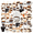 1A, variant on cartoon Coffee Stickers, Waterproof Coffee Sticker for Water Bottle Laptop Phone Cases Planner Skateboard Luggage Helmet Party Favor Decor, Ideal for Adults Teens Teacher Rewards