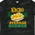thumbnail image 4 of Inktastic Nacho Average Godson with Nachos and Cacti Boys or Girls Toddler T-Shirt, 4 of 5