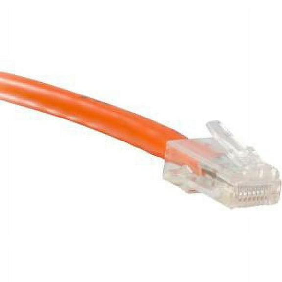 1FT CAT6 ORANGE PATCH CABLE