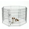 Max&Marlow Dog Playpen 8Panel Metal Dog Fence for Indoor Use and
