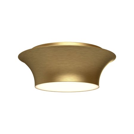 

FM523013BG-Alora Lighting-Emiko - 2 Light Flush Mount-4.88 Inches Tall and 13 Inches Wide-Brushed Gold Finish