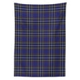 thumbnail image 3 of Ambesonne Plaid Tablecloth Rectangular Table Cover, Ornate Vivid Scottish, 60"x84", Multicolor, 3 of 4