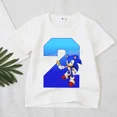 thumbnail image 3 of Camisetas de dibujos animados de Sonic The Hedgehogs para niños, camisetas con números del 1 al 9, camisetas estéticas para niños, camisetas de boutique para niños y niñas, camisetas de feliz cumpleañ, 3 of 5