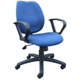 thumbnail image 4 of Boss Office Products Task Chair with Loop Arms-Color:Burgundy, 4 of 5