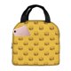 thumbnail image 1 of Easygdp Burger 1 Bolsa Térmica Premium - Tela Oxford Impermeable, Gran Capacidad, Bolsillo Frontal, Unisex para Trabajo, Escuela, Actividades al Aire Libre y Picnics, 1 of 8