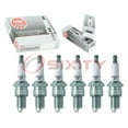 thumbnail image 3 of 6 pc NGK 6261 V-Power Spark Plugs for 1765171 3067 3212 90793-20068 90919-01126 98079-56146 999-06910-P9-017 W20EXR-U11 Ignition Wire Secondary Fits select: 1989-1997 GEO METRO, 1986-1987 HONDA CIVIC, 3 of 3