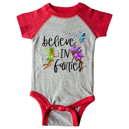

Inktastic Believe in Fairies Gift Baby Boy or Baby Girl Bodysuit