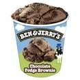 thumbnail image 3 of Ben & Jerry's Chocolate Fudge Brownie Chocolate Ice Cream Pint, 16 fl oz, 3 of 9