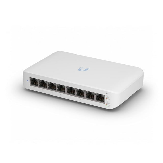 Conmutador Ubiquiti UniFi USW-LITE-8-POE de 8 puertos con PoE