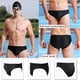 thumbnail image 5 of Trajes de baño Yuarrent Pantalones cortos de natación Transpirable Negro S, 5 of 6