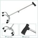thumbnail image 4 of Muletas para adultos Muletas de brazo de metal para estabilidad Bastones telescópicos para hombres y mujeres con bastón de senderismo antideslizante y bastón de trekking portátil, 4 of 5