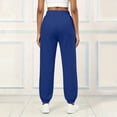 thumbnail image 7 of Sweatpants for Women Elastic Waist Drawstring Joggers Loose Sweatpants With Pockets Casual Track Pant Sizes S-2XL, 7 of 7