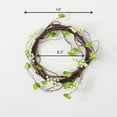 thumbnail image 4 of Sullivans Artificial Berry Curly Twig Wreath 14"H White, 4 of 4