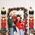 thumbnail image 7 of 2Pcs Outdoor Indoor Christmas Banner Knight Soldier Model Nutcracker Banners For Front Porch Garden Home Holiday Xmas Party Decoration, 7 of 7