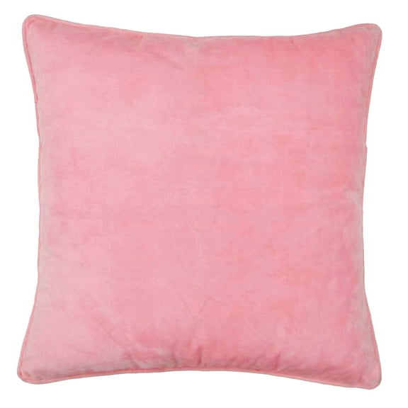 Indian Pillow Throw Decorative Decor Pink Cushion Cover Sofa Velvet Case 24 x 24 Inches