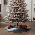 thumbnail image 4 of Sikiie Surfing Guinea Pig Nativity Christmas Tree Skirt, Jesus Christian Winter Holiday Tree Mat Decoration(30-48IN), 4 of 6
