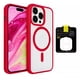 thumbnail image 1 of Kit Mica Cámara Para Iphone 16 + Funda Case Transparente para Iphone 16 pro max / Rojo, 1 of 8