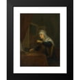 thumbnail image 2 of Anonymous 19x24 Black Modern Framed Museum Art Print Titled - The Weighing of Gold (1670-1690), 2 of 5
