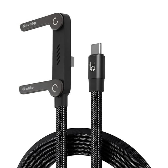 Cable chubbycable StandLite de carga rápida USB-C de 240 W, 1,5 m