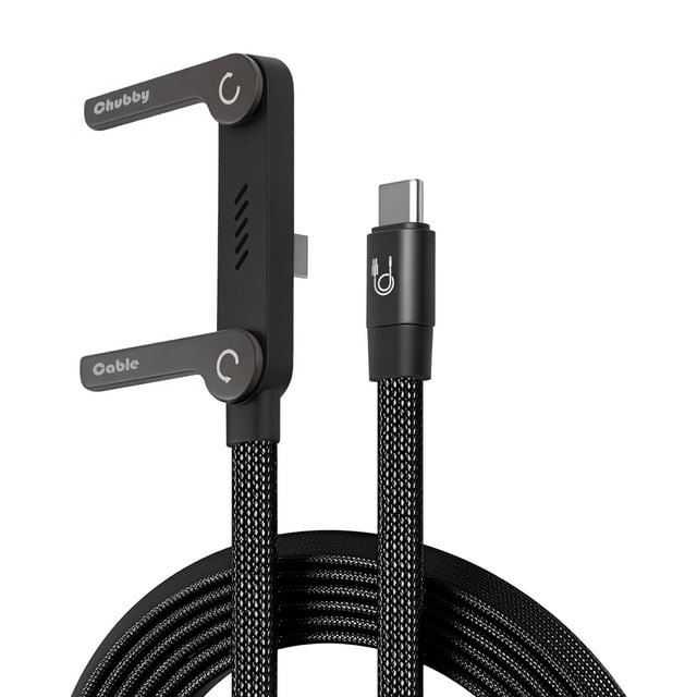 Cable chubbycable StandLite de carga rápida USB-C de 240 W, 1,5 m