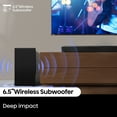 thumbnail image 6 of Hisense 5.1 Ch Soundbar R652 with a total of  440W output, Rear Surround Speakers, 6.5” Wireless  Subwoofer, Dolby Atmos and DTS Virtual X, Easy Connect, 6 of 15